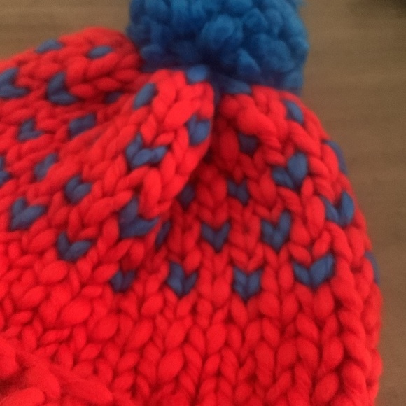 Free people x loopy mango edelweiss hat in color “ moody blue “ new without tags - Picture 4 of 5